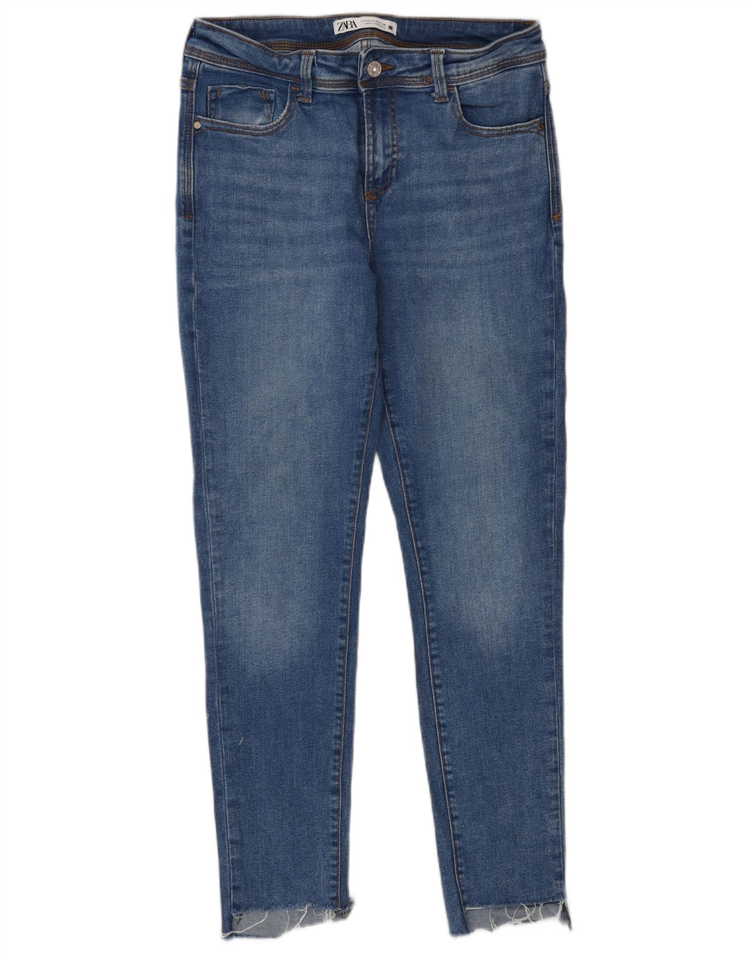 Damskie jeansy skinny Zara EU 40 Medium W30 L28 Niebieskie