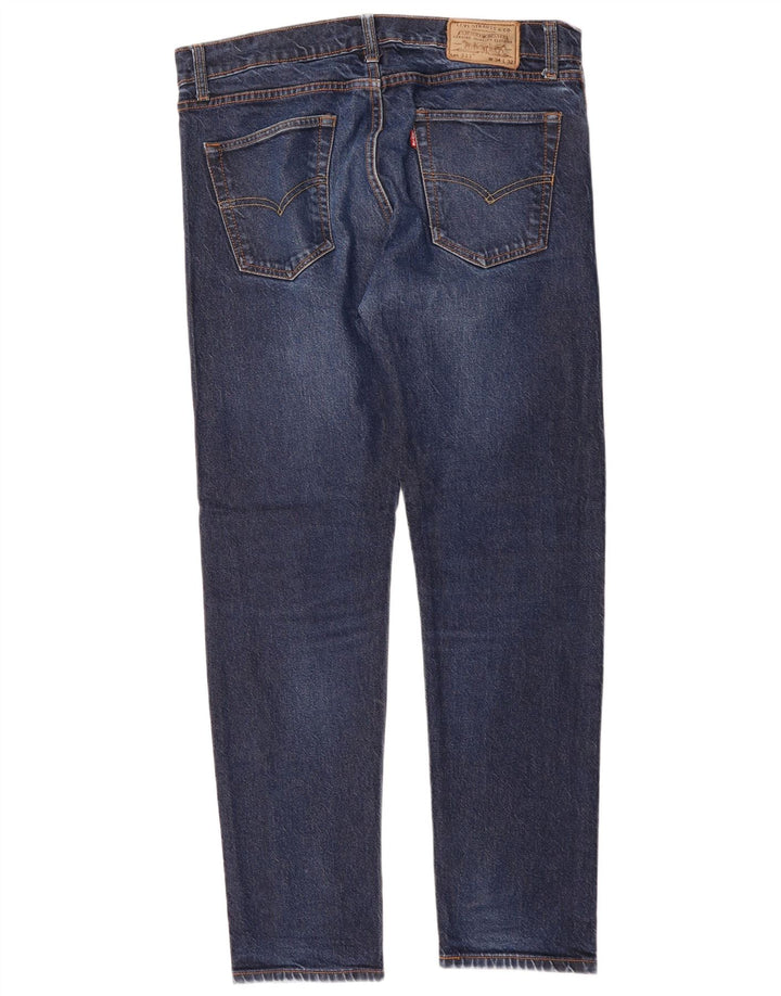 Męskie jeansy Levi's 511 Slim W34 L32 Niebieska bawełna