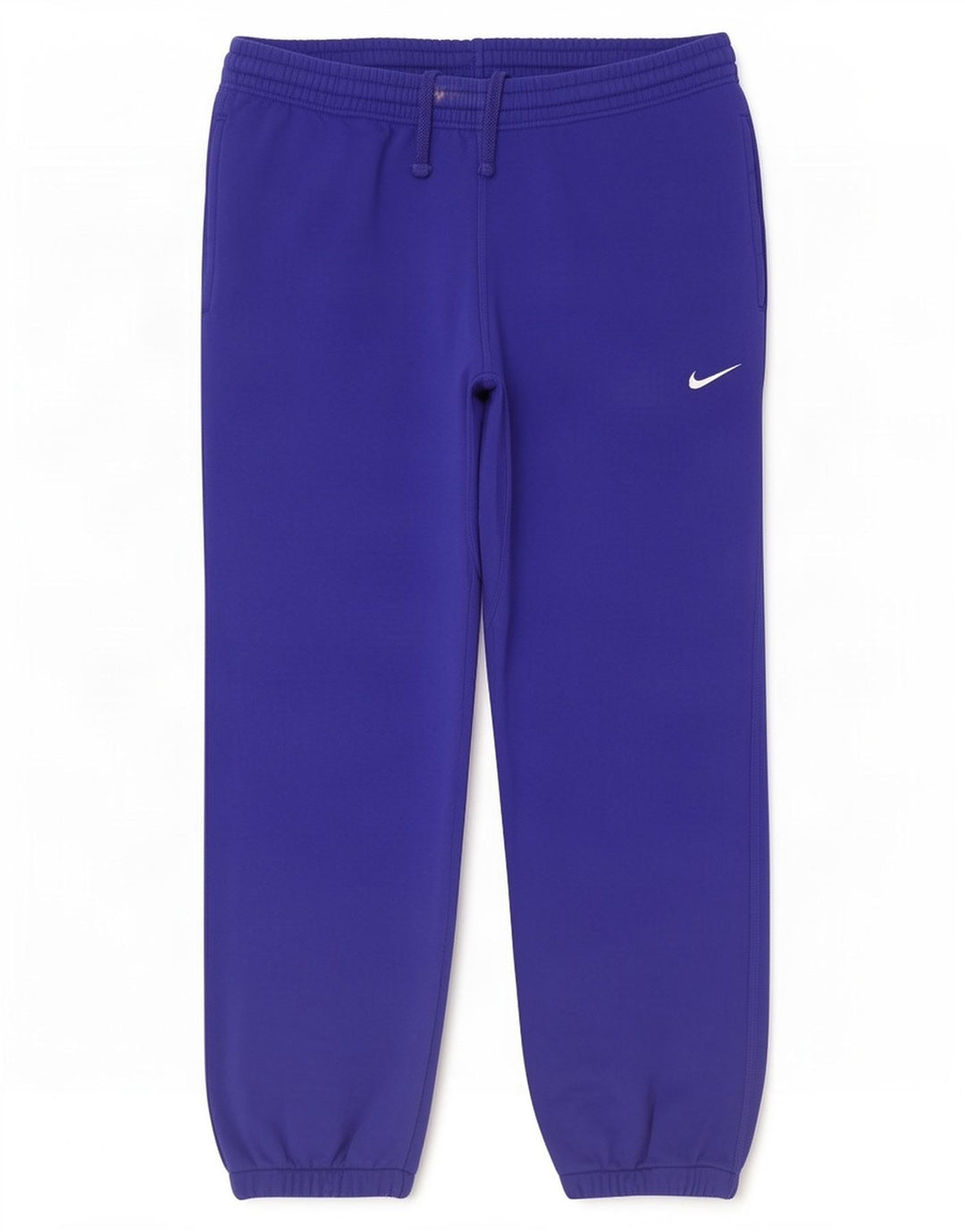 Męskie spodnie dresowe Nike, duże, niebieskie, bawełniane