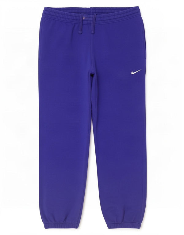 Męskie spodnie dresowe Nike, duże, niebieskie, bawełniane