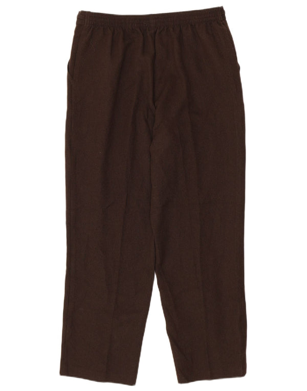 Marks & Spencer Damskie zwężane spodnie codzienne UK 12 Medium W30 L26 Brązowe