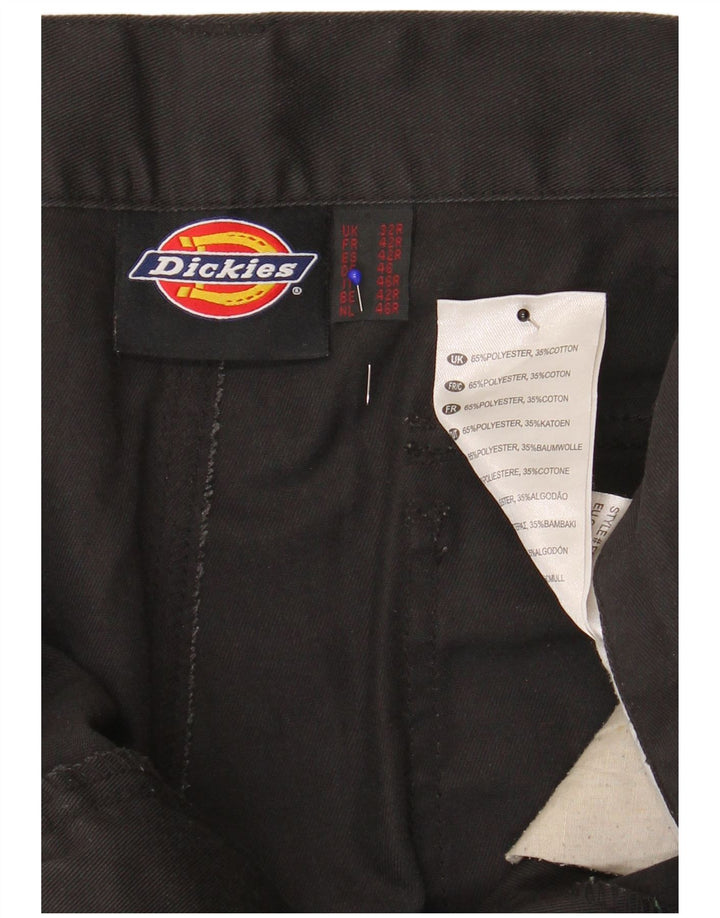 Męskie proste spodnie cargo Dickies W32 L31 Czarny poliester