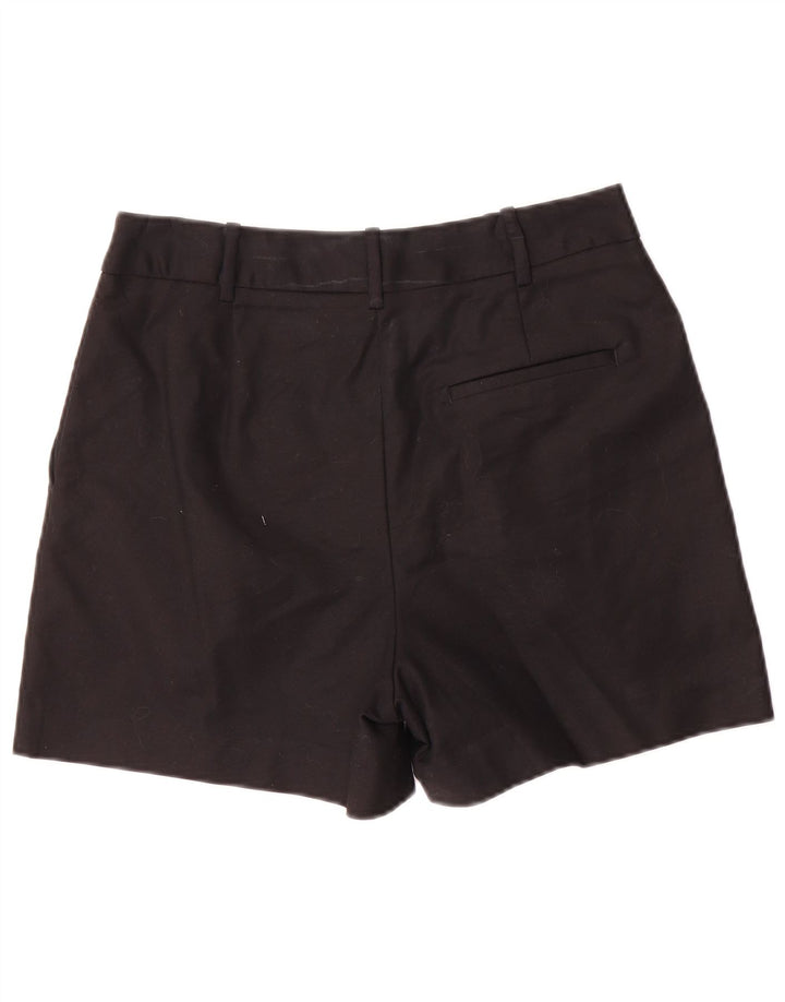 Damskie spodenki chino Zara, średnie W28, czarne, bawełniane