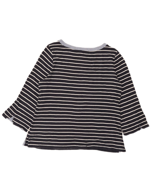 Damski top Nautica z rękawem 3/4, UK 18 XL, bawełniany w granatowe paski