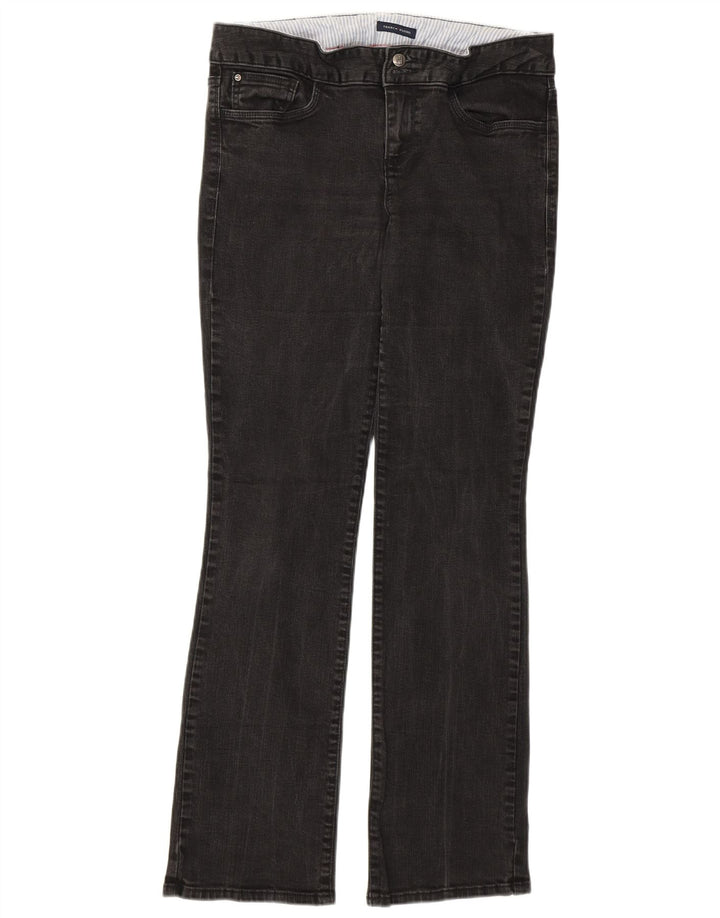 Damskie jeansy Bootcut Tommy Hilfiger US 10 Large W32 L30 Szara bawełna