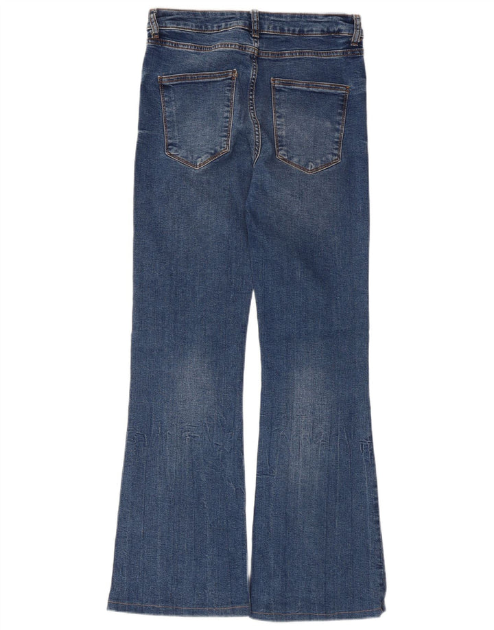 Damskie jeansy rozkloszowane Zara EU 40 Medium W30 L30 Niebieskie