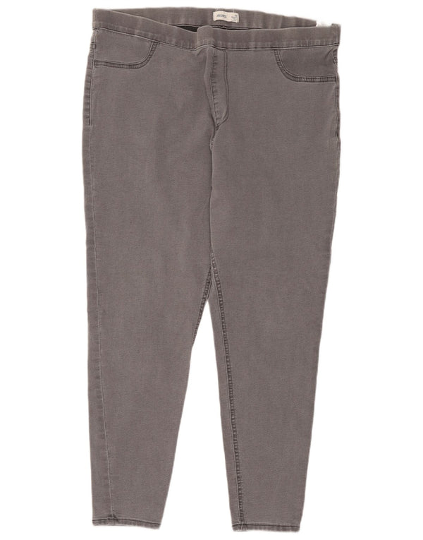 Marks & Spencer Damskie jeansy Jegging UK 20 2XL W38 L26 Szara bawełna