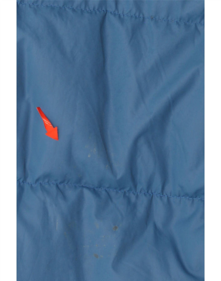 Dwustronna ocieplana kurtka męska o luźnym kroju VINTAGE UK 38, średnia czerwień