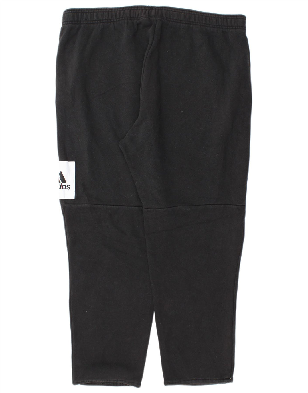 Męskie spodnie dresowe ADIDAS z grafiką XL, czarne