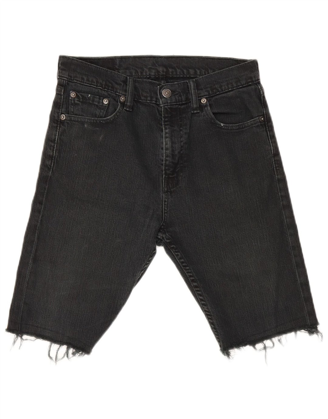 Męskie spodenki jeansowe Levi's W29 Small, czarne, bawełniane