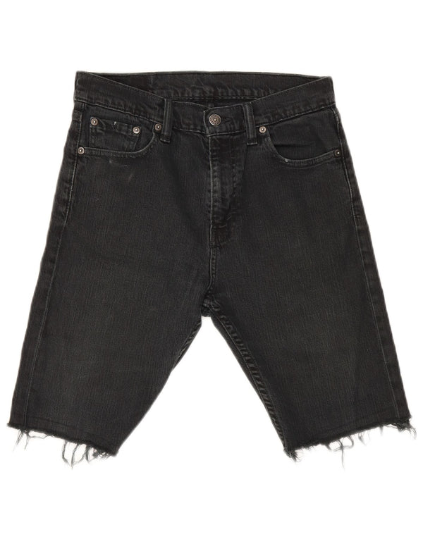 Męskie spodenki jeansowe Levi's W29 Small, czarne, bawełniane