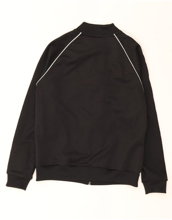 Damska bluza dresowa Adidas UK 12 Średni czarny poliester