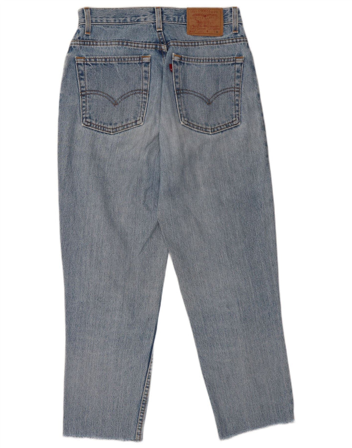 Damskie jeansy Levi's 512 Tapered Slim Fit W28 L25 Niebieskie