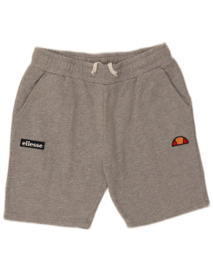 Męskie spodenki sportowe Ellesse, małe, szare, bawełniane