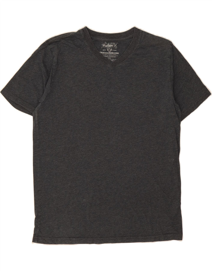 HURLEY Mens T-Shirt Top Large Grey Cotton Vintage Hurley and Second-Hand Hurley from Messina Hembry 