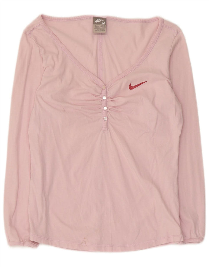 Damska koszulka Nike z długim rękawem, UK 10/12, średni róż