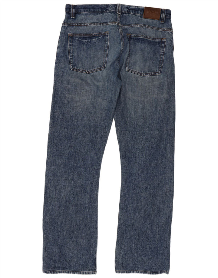 Męskie jeansy Bootcut Joop W33 L34 Niebieskie bawełniane