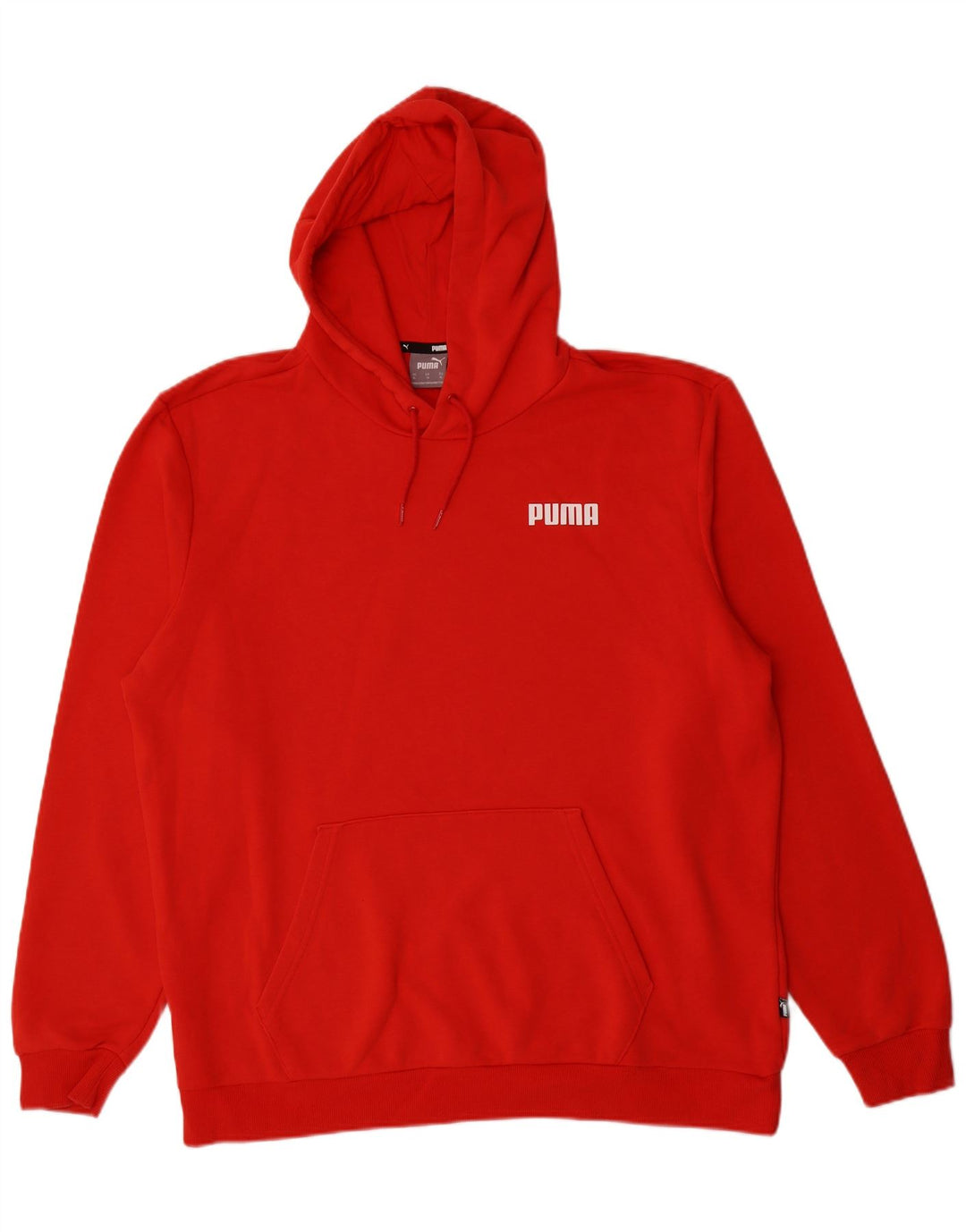 Męska bluza z kapturem Puma XL, czerwona, bawełniana