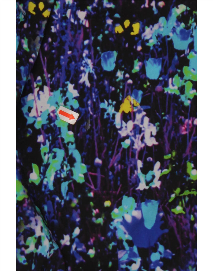 COAST Damska sukienka z abstrakcyjnym wzorem UK 10, mała, wielobarwna