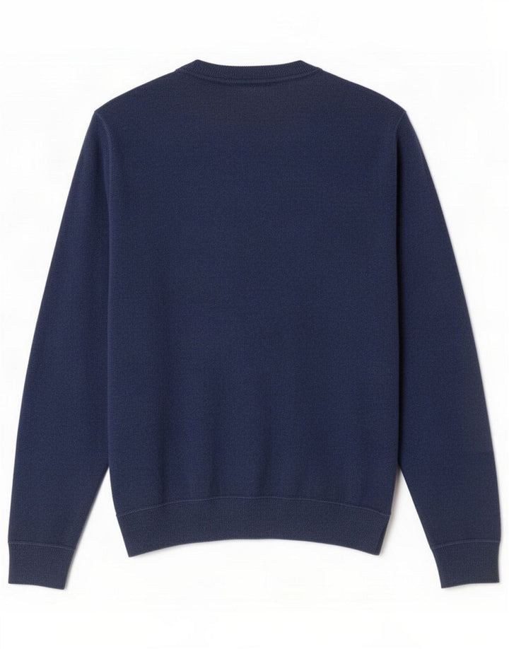 Gap Sweter męski średni granatowy bawełniany