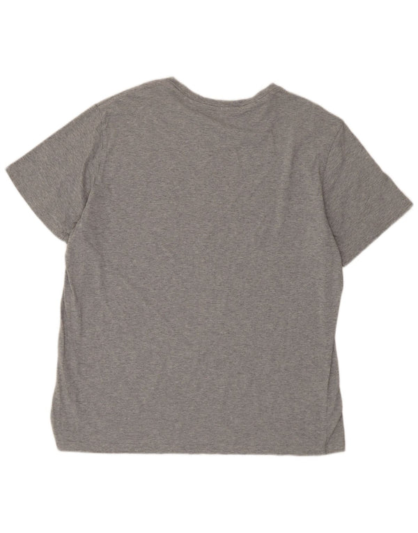 Męski T-shirt z grafiką Levi's, duży, szary