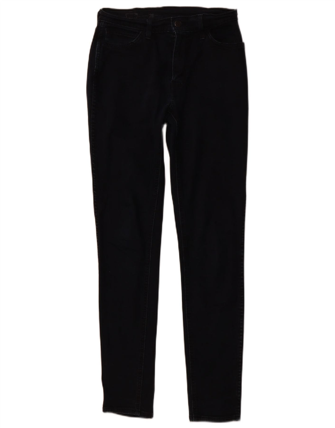 Damskie jeansy skinny LEVI'S W28 L32 Granatowa bawełna