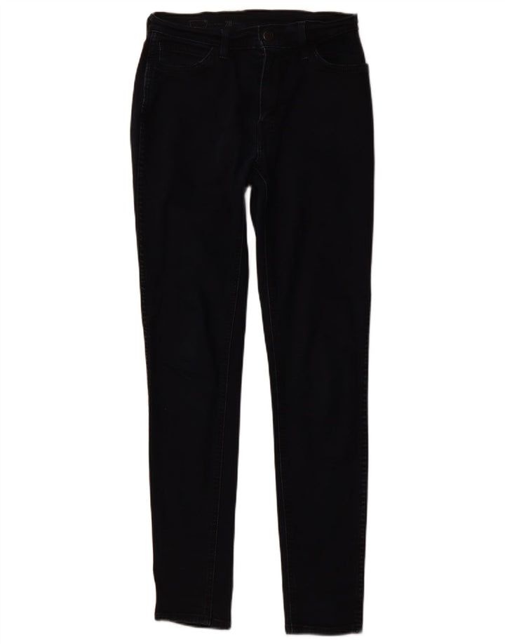 Damskie jeansy skinny LEVI'S W28 L32 Granatowa bawełna