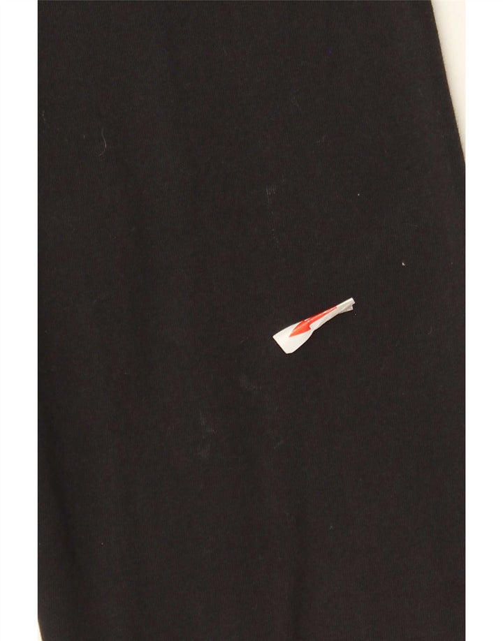 Damskie legginsy Nike Graphic UK 12, średnie czarne, bawełniane
