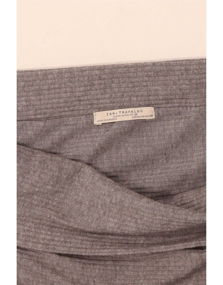 Top damski Zara Trafaluc Off Shoulder UK 12, średni szary