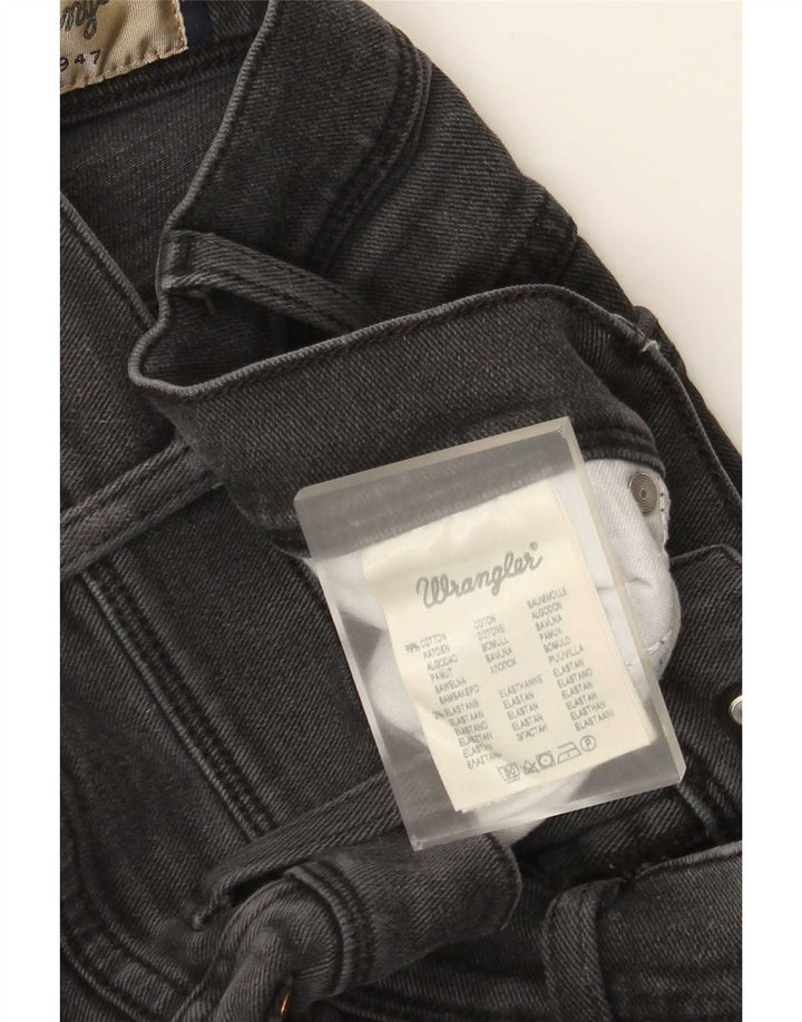 Męskie jeansy Wrangler Texas Stretch Straight W34 L30 Szara bawełna