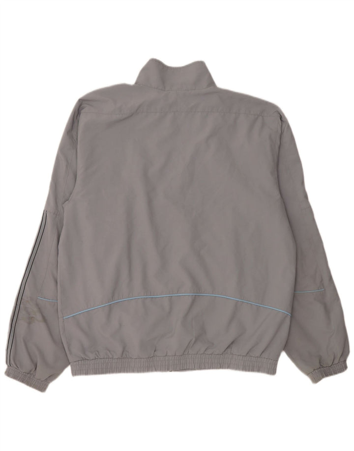 Męska bluza dresowa Adidas, średnia szarość, blok kolorów