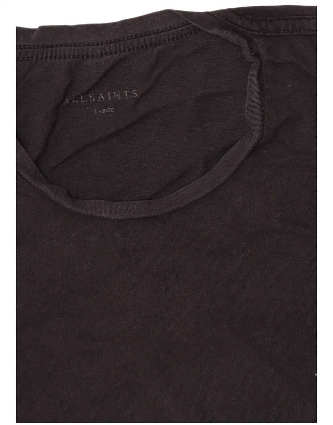 T-shirt damski All Saints Top UK 16, duży, czarny
