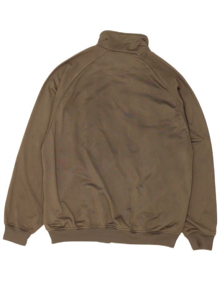 Męska kurtka dresowa Kappa XL Khaki z poliestru