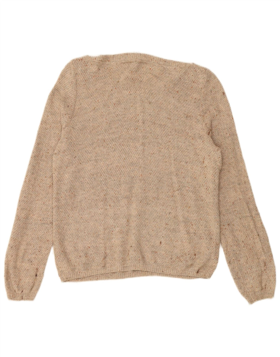 Sweter damski FAT FACE z dekoltem w łódkę UK 14, duży, beżowy