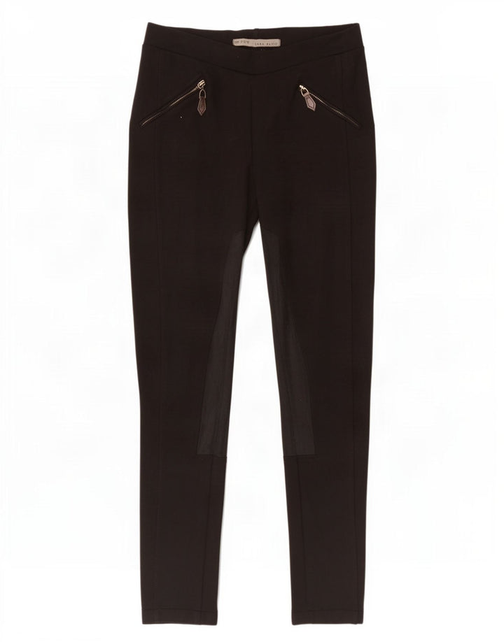Legginsy damskie Zara UK 12, średnie czarne