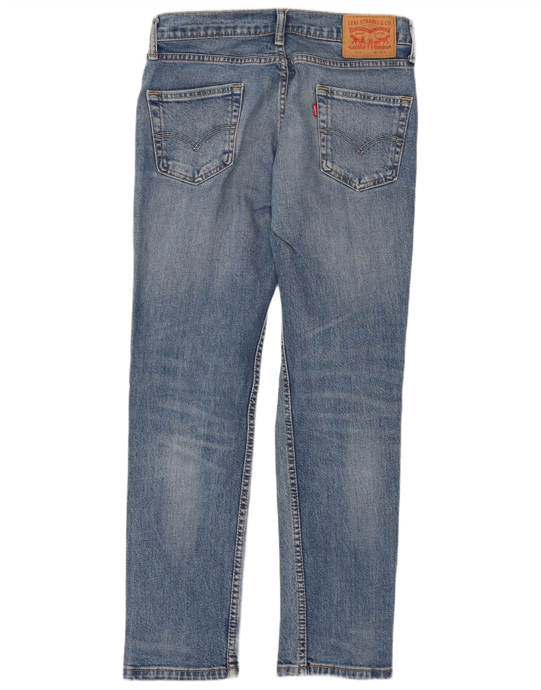 Męskie jeansy Levi's 511 Slim W30 L30 Niebieska bawełna