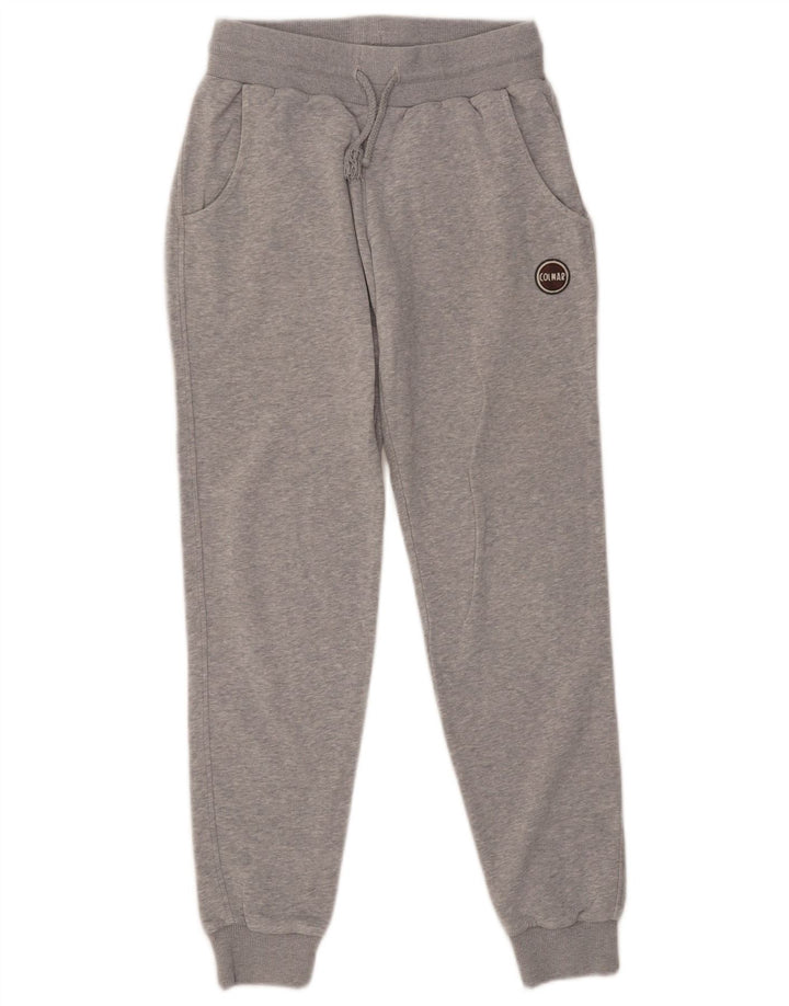 Męskie spodnie dresowe Colmar Joggers Small Szare plamki bawełniane