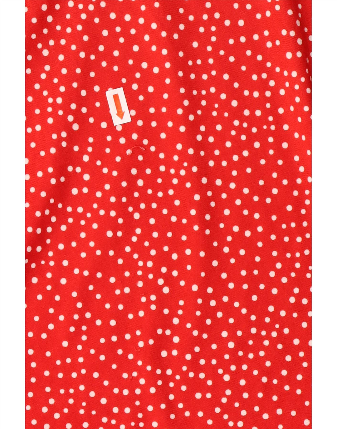 VINTAGE Womens Sundress IT 38 XS Red Spotted Polyester