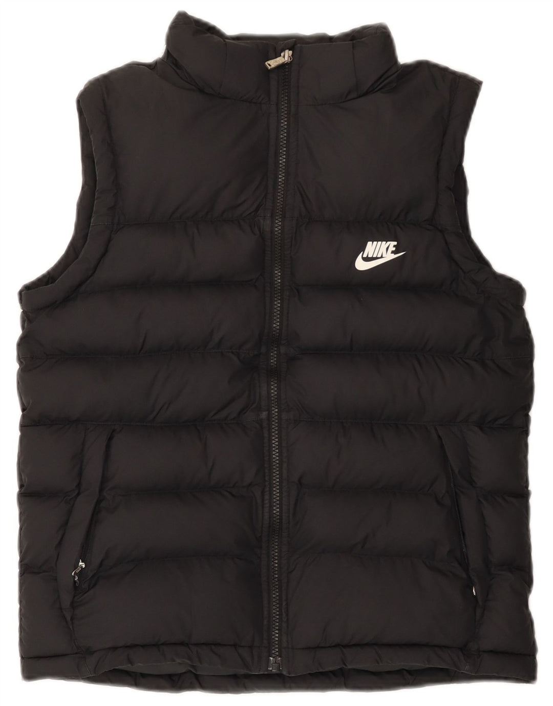 Chłopięca wyściełana kamizelka Nike 13-14 lat XL, czarny poliester