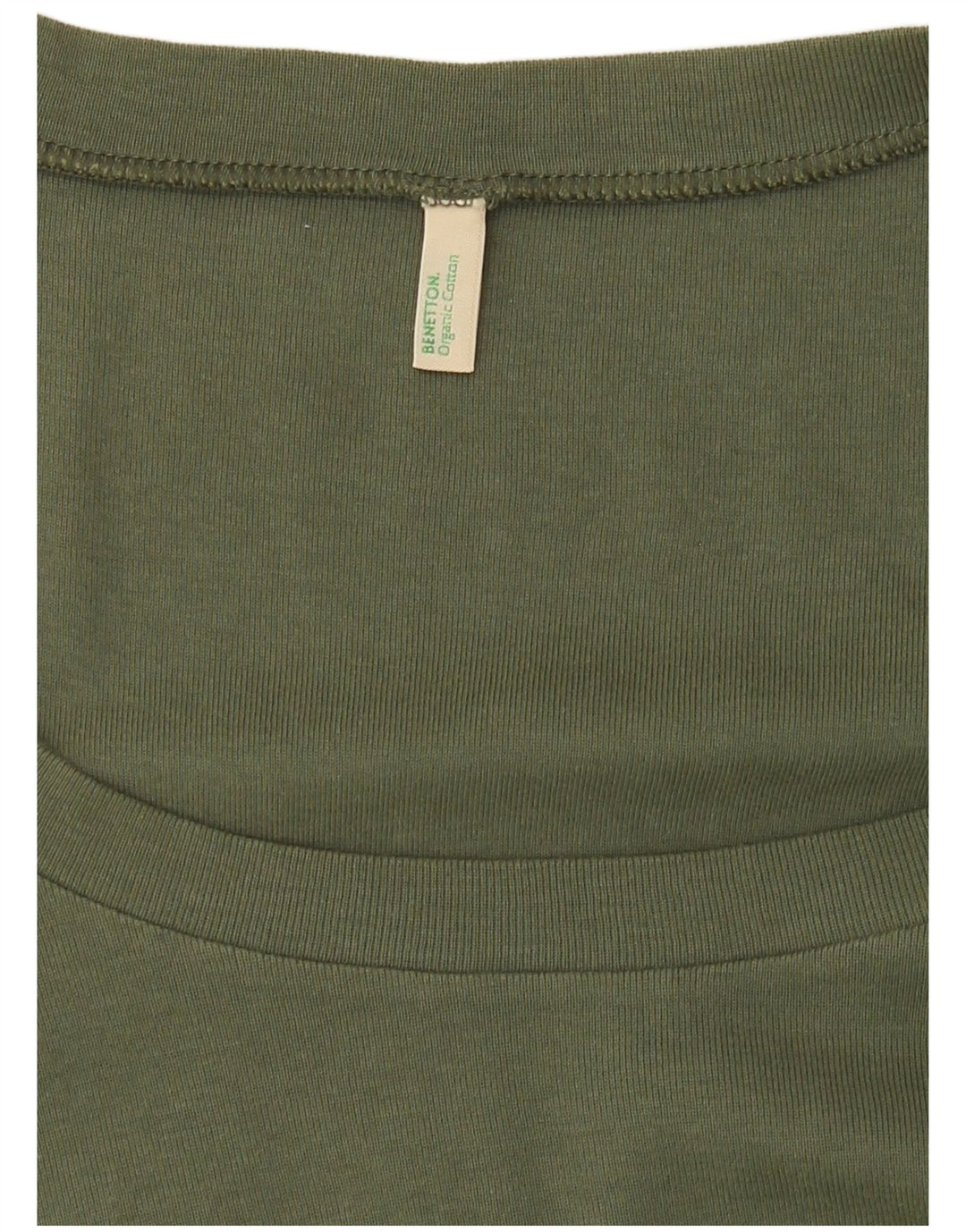 T-shirt damski Benetton Top UK 10 Small Khaki