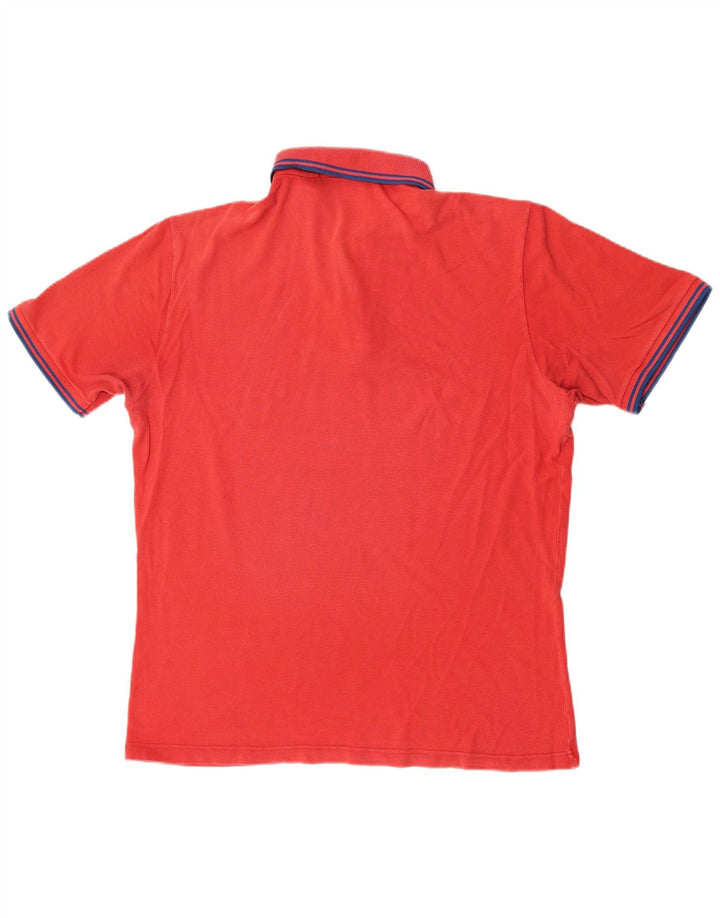 Męska koszulka polo Fred Perry, bawełniana, w kolorze średnio czerwonym