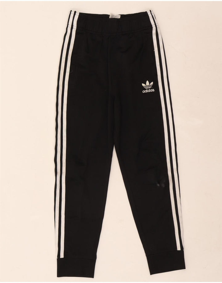 Adidas Chłopięce Spodnie Dresowe Joggery 9-10 Lat Czarny Poliester