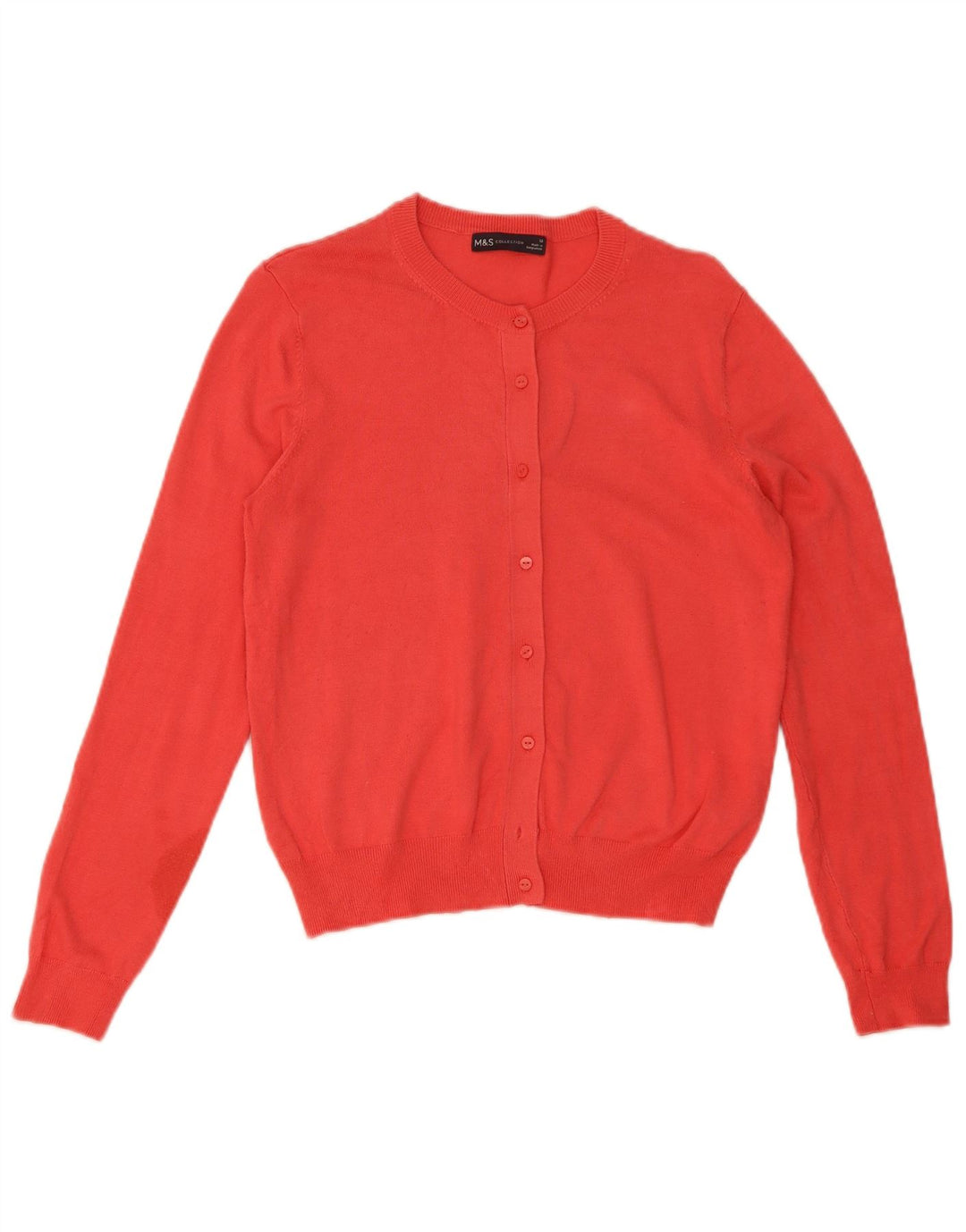 Sweter damski Marks & Spencer UK 12, średni czerwony, wiskoza