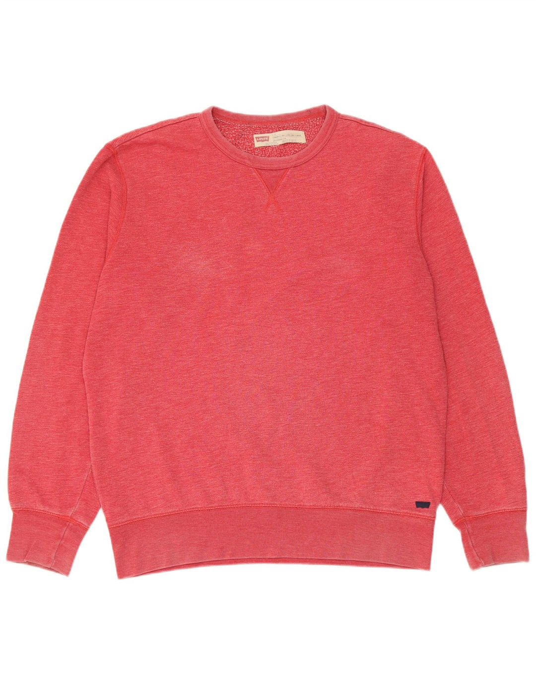 Męski sweter Levi's o standardowym kroju, duży, czerwony