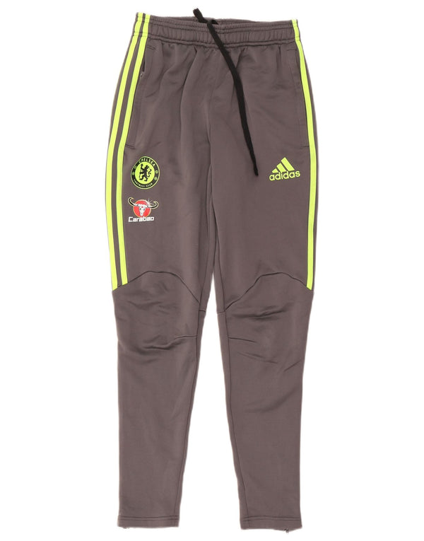 Damskie spodnie dresowe Adidas Chelsea FC Graphic XS Szary poliester