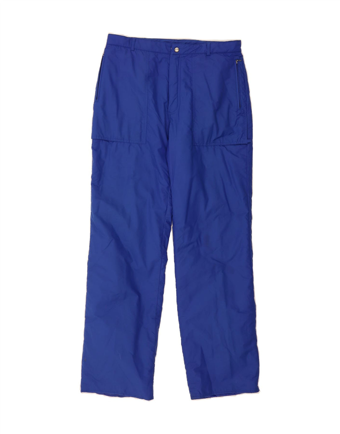 COLMAR Mens Straight Windbreaker Trousers Large W34 L32 Blue Polyamide Vintage Colmar and Second-Hand Colmar from Messina Hembry 