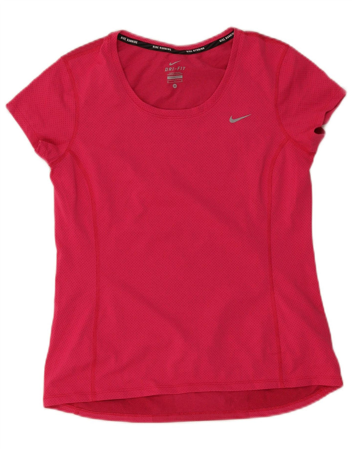 Damska koszulka Nike Dri Fit Top UK 12, średni różowy poliester
