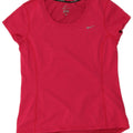 Damska koszulka Nike Dri Fit Top UK 12, średni różowy poliester
