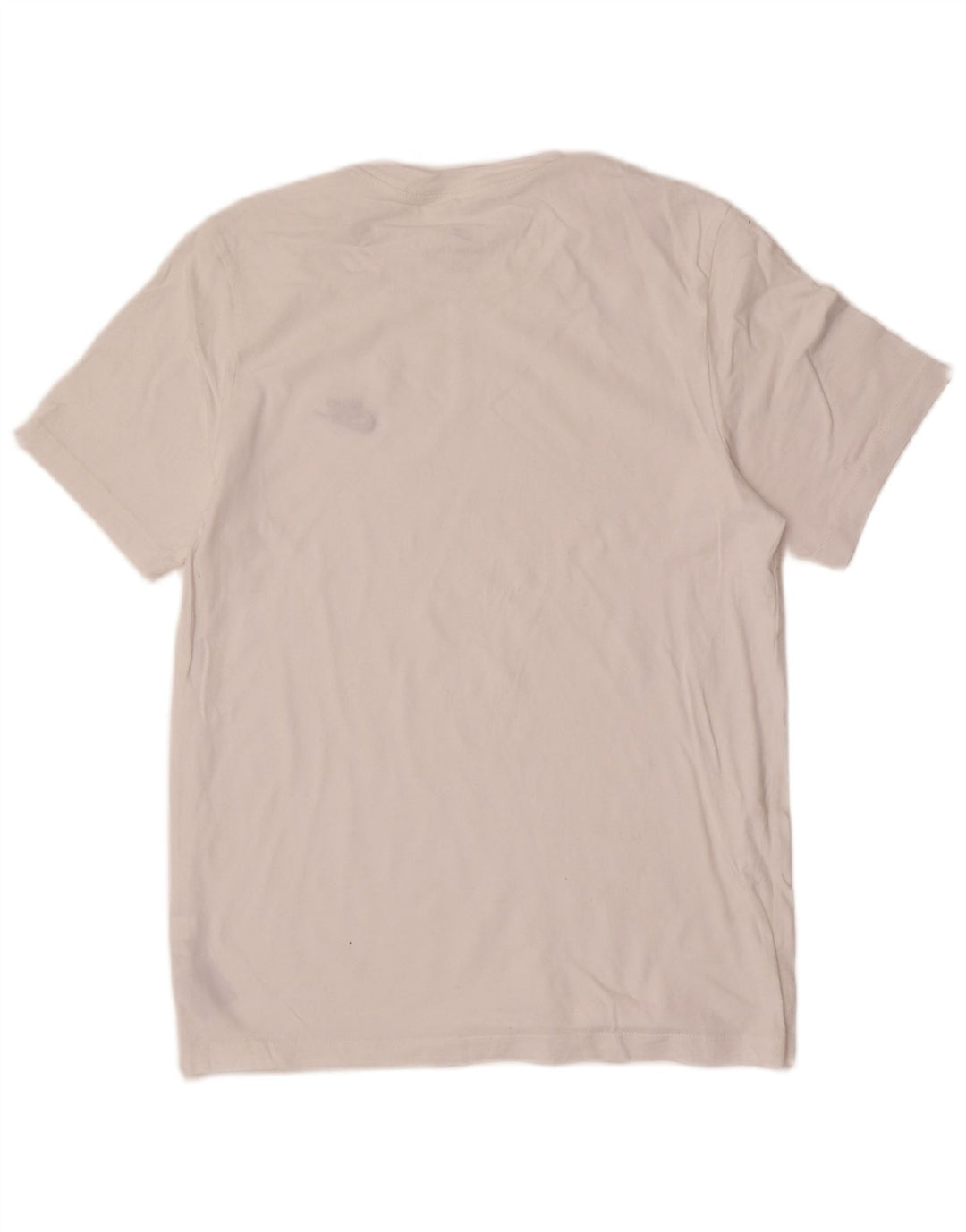 T-shirt męski Nike, mały, biały, bawełniany