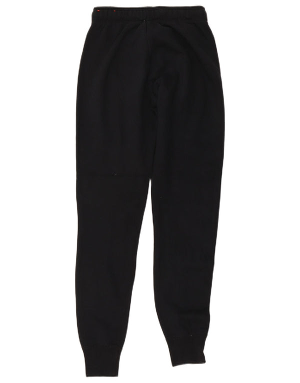 Damskie spodnie dresowe Nike Graphic Joggers UK 4 XS Czarna bawełna
